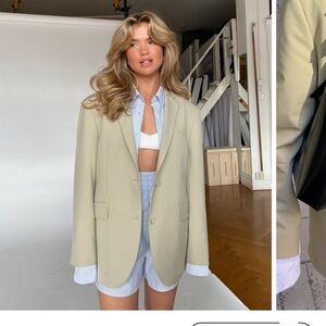 Djerf Avenue Forever Blazer Greige